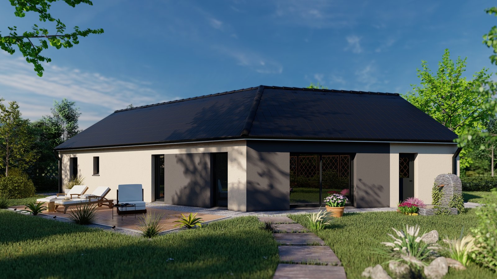 Maison Vitalia avec jardin